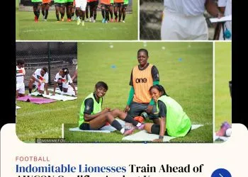 Indomitable Lionesses train ahead of AWCON qualifier against Kenya