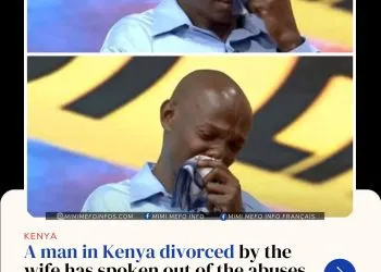 Kenyan man says he was abused by his wife, physically and emotionally