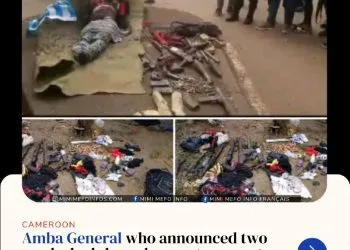 Cameroon military kill Ambazonia 'General' Bitter Kola
