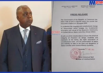 Cameroon government condemns coup in Gabon