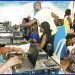 ELECAM officials registering new voters (Picture Credit Cameroon Tribune)