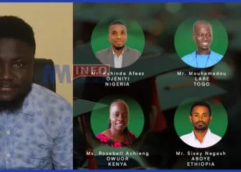 Maurice Njiandoh Mbeboh, University of Buea, one of the winners of the 2023 Africa Plant Nutrition Scholar Award