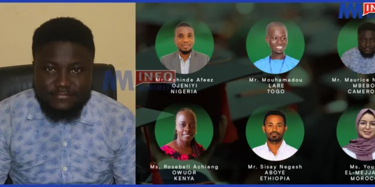 Maurice Njiandoh Mbeboh, University of Buea, one of the winners of the 2023 Africa Plant Nutrition Scholar Award