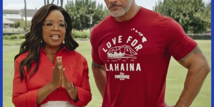 Oprah and The Rock set fund to support wildfire victims