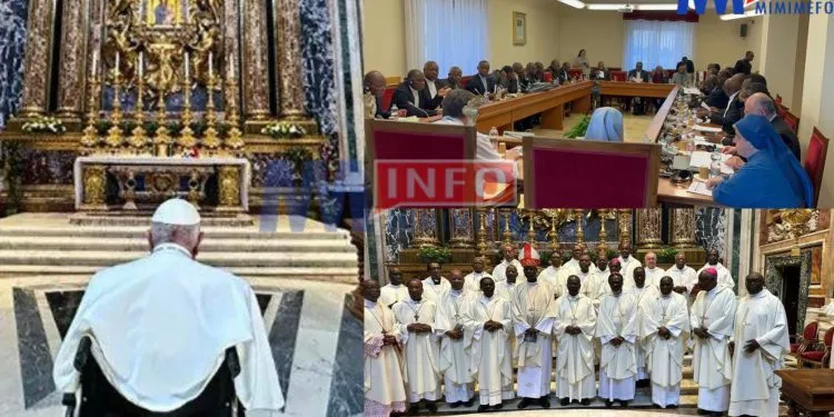 Cameroon Catholic Bishops Visit Pope Francis in the Vatican
