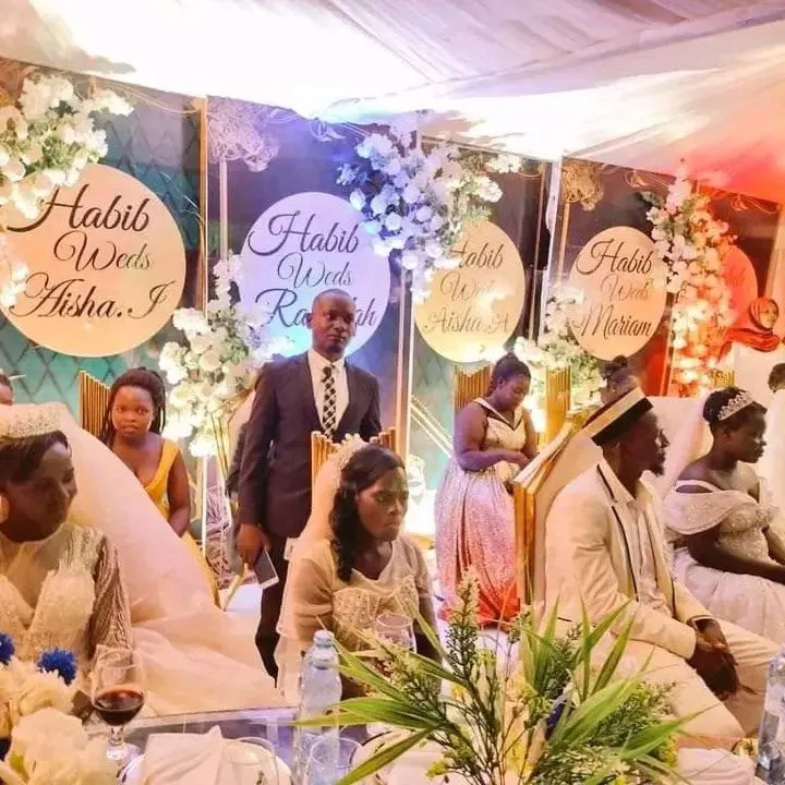 Ugandan man marries seven wives at once