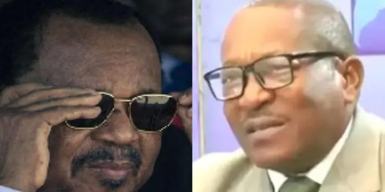Saint Eloi Bidoung, who years ago described President Biya
