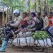 overloading on bikes in Cameroon (source: African News)