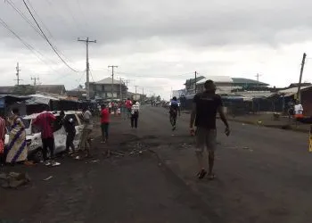 Image of Muea after Separatist attack. I am stranded, I am disabled, all my family arrested in Buea - People Voice