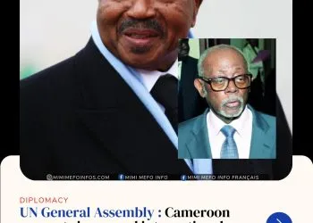 Minister of External Relations, Lejeune Mbella Mbella, Paul Biya Cameroon