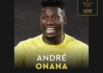 Andre Onana nominated for Ballon D'or
