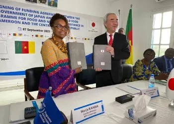 Japanese Government offers $1.4 million (FCFA 840 million) to provide food aid to refugees and internally displaced people in Cameroon
