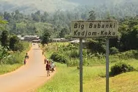 Kedjom Keku (Big Babanki), in the restive North West Region of Cameroon.