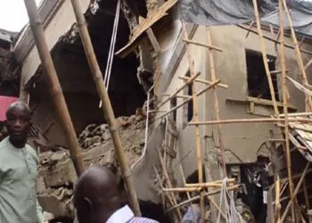 another storey building collapsed in Douala Cameroon