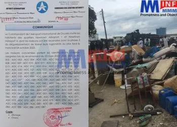 The authorities are planning to demolish homes in the Douala airport area, leaving hundreds homeless