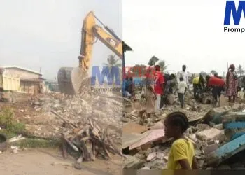 Airport demolition exercise leaves hundreds homeless