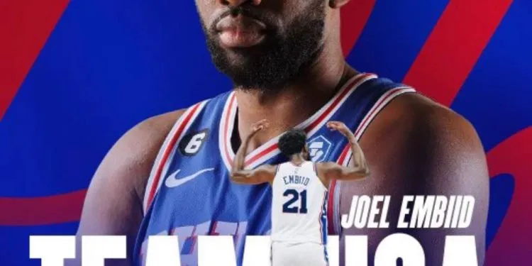 Joel Embiid took to X to confirm his decision to play for the USA