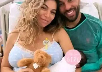 Devis Epassy and wife welcome new baby