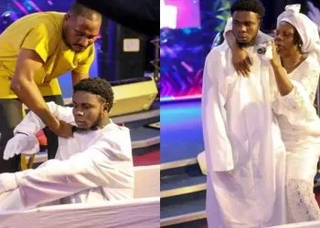 Ressurrection scene from a drama in Nigerian church sparks debate online
