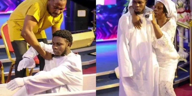 Ressurrection scene from a drama in Nigerian church sparks debate online