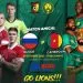 The Indomitable Lions of Cameroon will face Russia in a friendly encounter - the first game between the two teams in 12 years