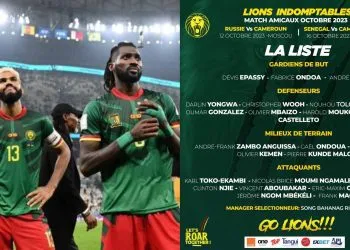Moting and Anguissa absent for tomorrow’s match against Russia.