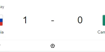 Russia beat Caemroon 1-0 in International Friendlies