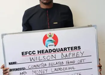 Wilson Daphe used pretence to defraud a German lady of over 100.000 Euros