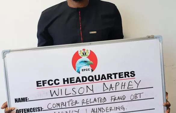 Wilson Daphe used pretence to defraud a German lady of over 100.000 Euros