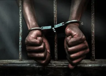Five men who dug up a skull in Nigeria are currently behind bars.