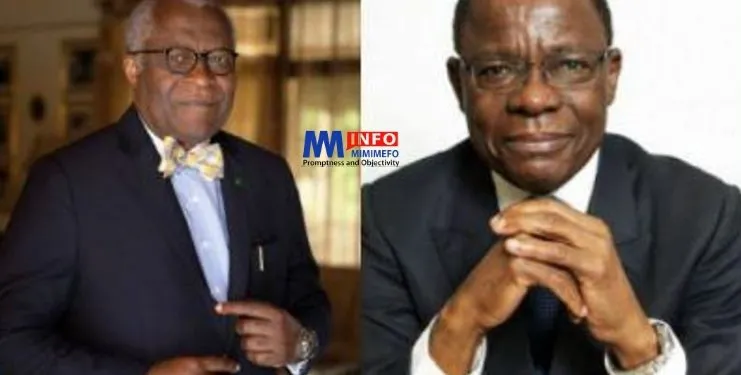 Akere Muna et Maurice KAMTO