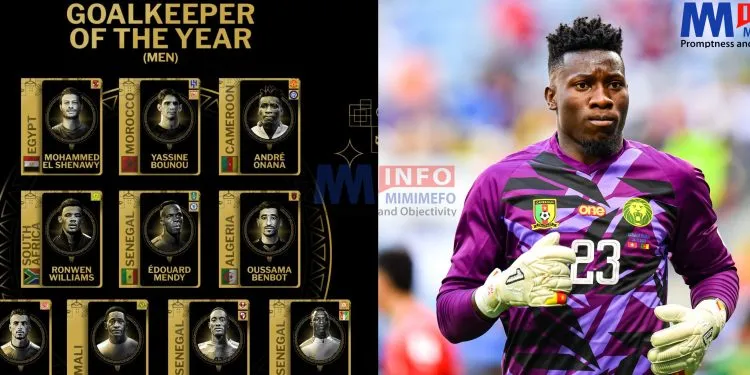 Andre Onana is one of Africa's best goalkeepers