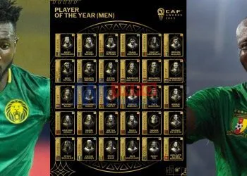 Frank Anguissa and Vincent Aboubakar nominated for the CAF Best Player Awards