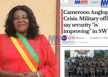 The Mayor of Ekondo Titi has contradicted claims by the military that they have the support of the population