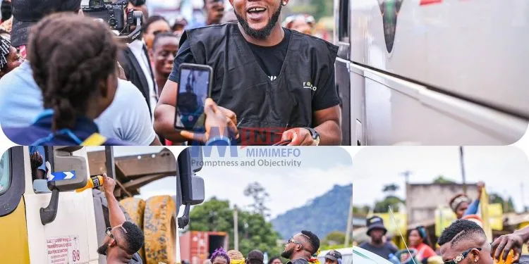 Tenor Takes to the streets to promote a drink