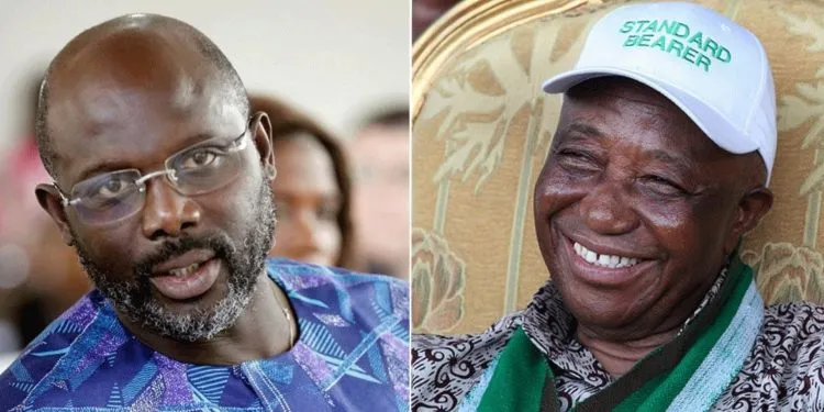 George Weah has conceded defeat to opposition leader and former vice President Joseph Boakai