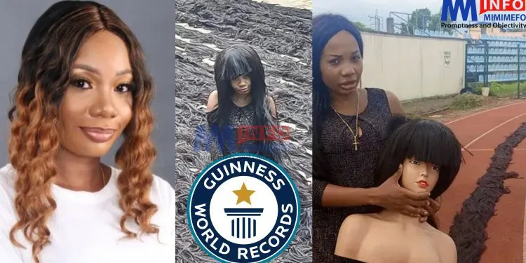 Nigerian wigmaker Helen Williams sets new Guinness World Record for longest handmade wig