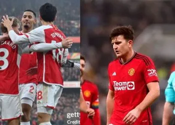 Arsenal and Manchester united having different fortunes