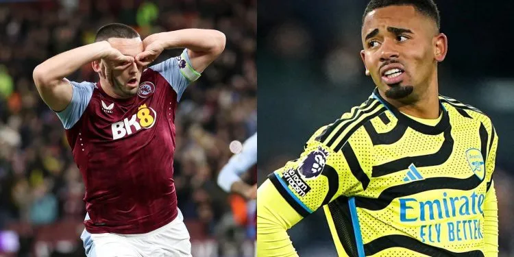 Aston Villa vs Arsenal
