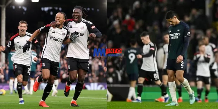 Fulham beats Arsenal