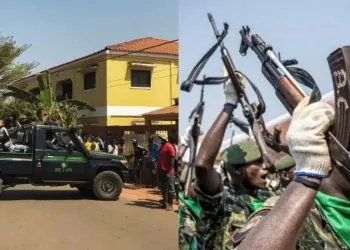 Gunfire erupts in Guinea Bissau
