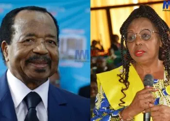 President Biya and Nalova Lyonga