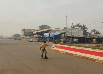A street in Bamenda, the city where the rape occured