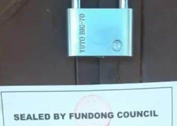 Shops sealed in Fundong, Cameroon