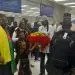 Rigobert Song and Indomitable Lions players received in Jeddah, Saudi Arabia