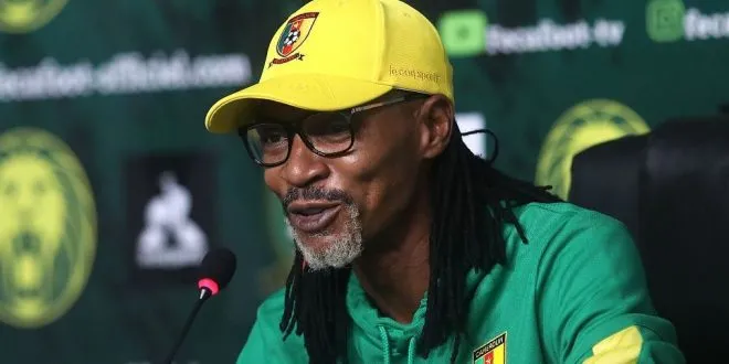 Former Head Coach of the Lions of Cameroon, Rigobert Song