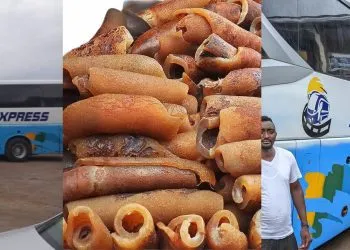 FAvour Express Agency staff accused of eating passenger's canda