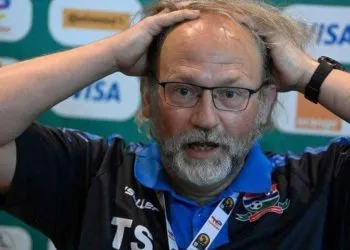 Gambian Head Coach Tom Saintfiet