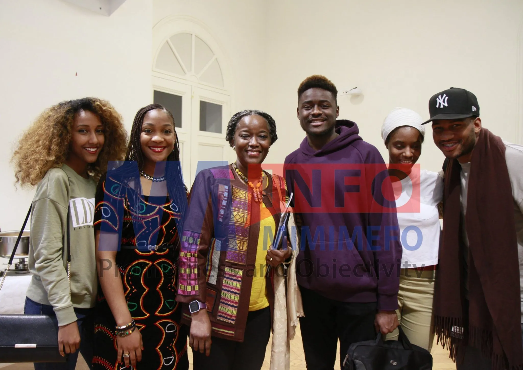 Gloria Atanga With Mates At Event Scaled