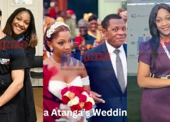 Who is the husband of Gloria Atanga, daughter of Atanga Nji Paul